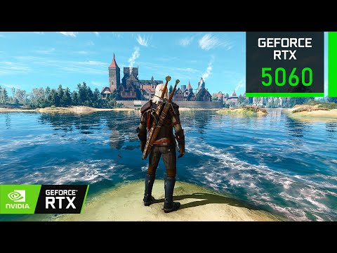 The Witcher 3 | RTX 5060 8GB ( 1080p 1440p 4K Ultra Settings | DLSS ON | RT ON | FG ON )