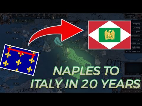 Europa Universalis IV | BEST NAPLES GUIDE | FORM ITALY IN 20 YEARS!! (EU4 & Misson Expended)