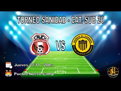 VILLA CHARCAS VS PEÑAROL (TORNEO SANIDAD - SUB 20)