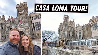 CASA LOMA Tour Toronto, Ontario | Visiting a Castle in Canada!