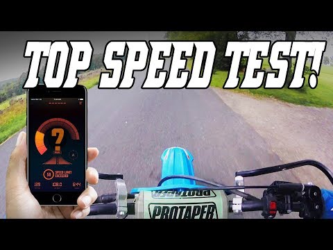 TM RACING MX250 Top Speed Test