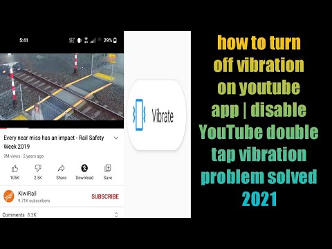 Turn Off Vibration How To Discuss