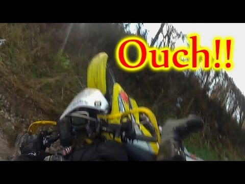 December ice ride...Ouch!!