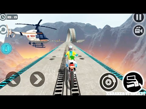 Impossible Moto Bike Tracks 3D: Best Motor Bike Stunts Simulator High Speed - Android GamePlay#2