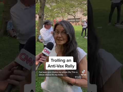 Trolling an Anti-Vax Rally
