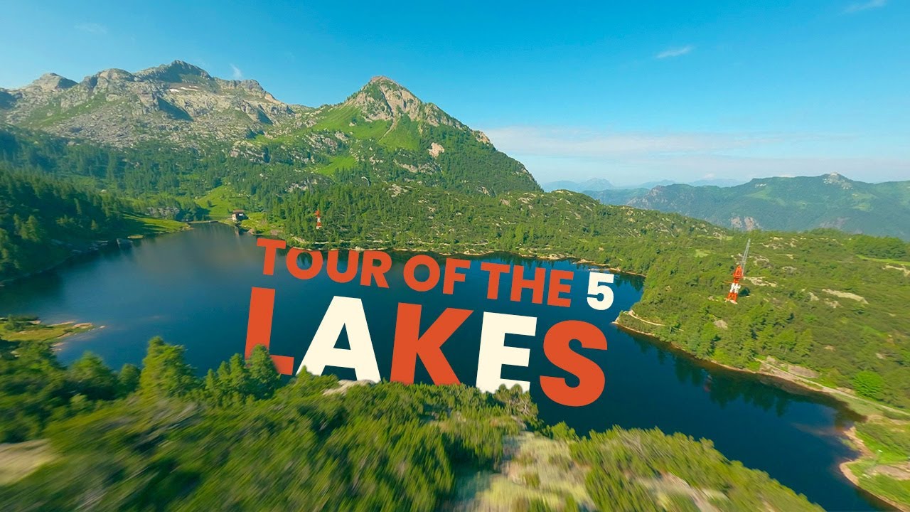 💧 Tour of the 5 lakes + bonus intro | Cinematic FPV