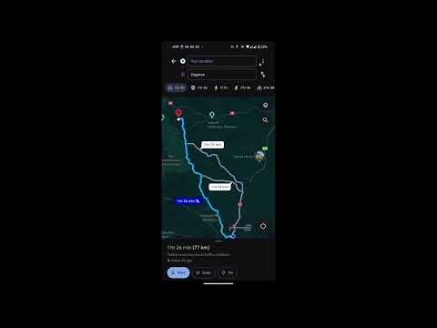 How to Avoid Highways in Google Maps Mobile App?