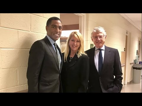 Calvin Hughes honored to meet Ted Koppel
