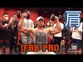 IFBBプロ メンズフィジーク 肩トレーニング フロント編 OLYMPIA