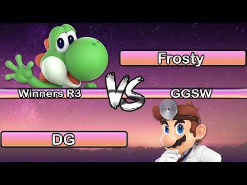 GGSW 142 - Frosty (Yoshi) Vs DG (Dr.Mario) Smash Ultimate Winners R3