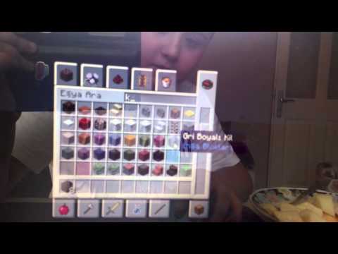 Minecraft 1.8 örs ve büyük masası yapımı