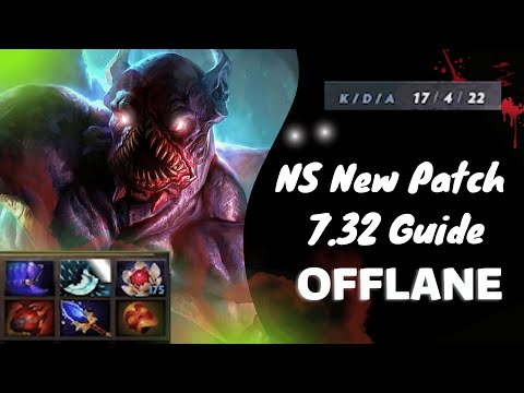 Night Stalker OFFLANE Dota 2 Guide | NEW UPDATE PATCH 7.32 !!!