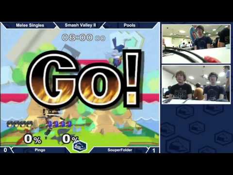 Smash Valley II Melee Singles Pools - Pingo vs Souperfolder