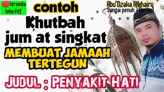 Download lagu Contoh khutbah jum'at Singkat | Penyakit hati . mp3 Download lagu Contoh khutbah jum'at Singkat | Penyakit hati . mp3