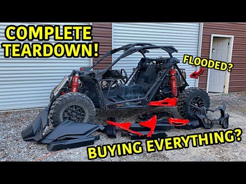 Rebuilding A Wrecked 2019 Can-Am Maverick X3 Turbo Part 2