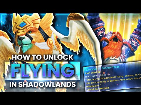 How to Unlock Flying in Shadowlands | Chains of Domination Patch 9.1
