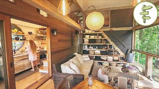 Super Talented Builder Creates Amazing Tiny Houses for His Family & Friends – FULL TOUR