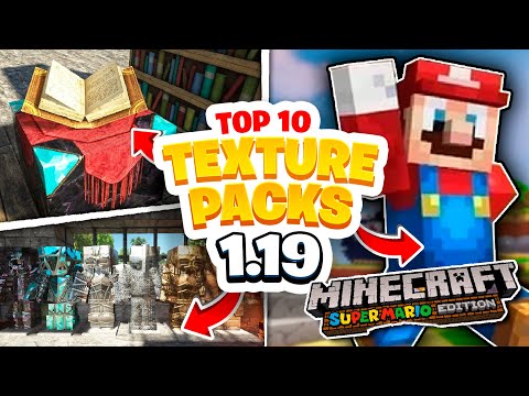 TOP 10 TEXTURE PACKS for MINECRAFT 1.19 - 1.20 (JAVA, BEDROCK and PE)😱TEXTURE PACK 1.20