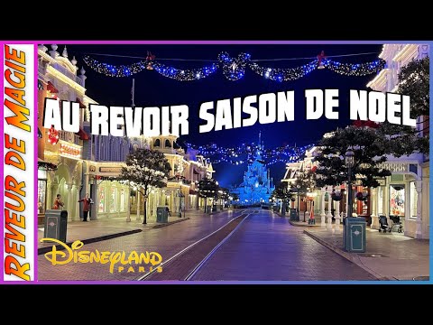 Disneyland Paris VLOG Au Revoir Saison de Noel 2021