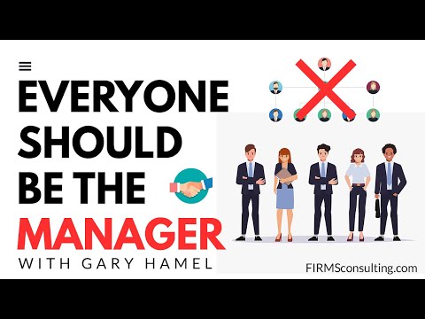 Everyone Should be the Manager