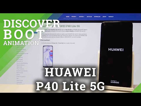 Huawei P40 Lite 5G - Reboot Process | Boot Animation