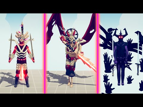EVOLUTION OF VOID MONARCH - Totally Accurate Battle Simulator TABS
