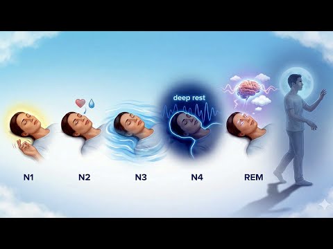 Part-3: Sleepwalking Truth: Science of N1 to N4 Sleep Stages