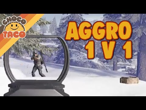 chocoTaco Loves Aggro Players - PUBG Gameplay