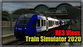 Train Simulator 2020 | RE3 von Mainz nach Frankfurt mit der Vlexx