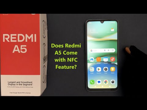 Does Redmi A5 Come with NFC Feature?