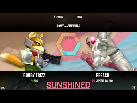 SUNSHINED - Bobby Frizz (Fox) vs. Reesch (Captain Falcon) - Losers Semis