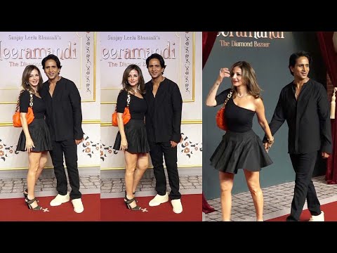 Sussanne Khan Arrived Wid Boyfriend Arsalan Ghoni At Heera Mandi The Diamond Bazar Special Screening