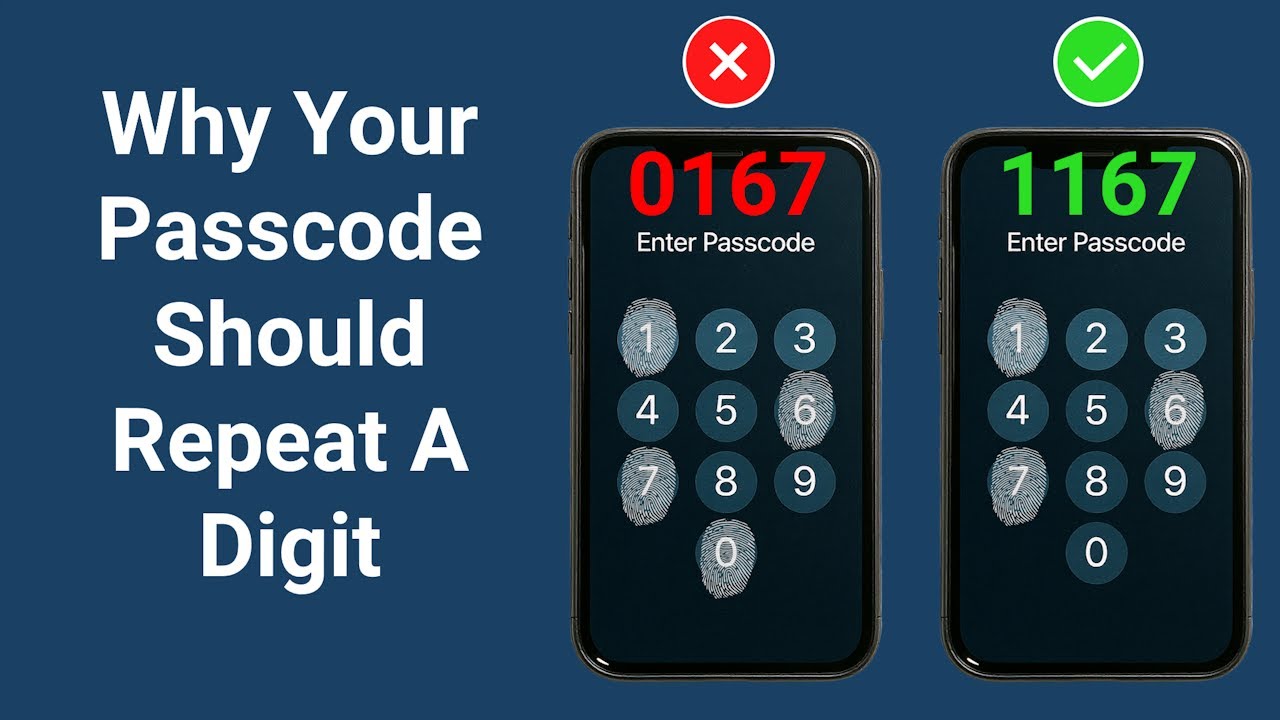 Simple Trick To Improve Your Passcode