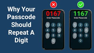 The Mathematical Reason Your Passcode Should Repeat A Digit