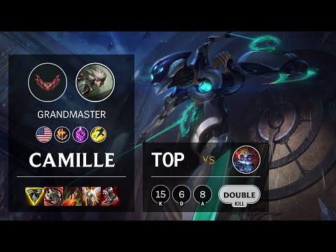 Camille Top vs Heimerdinger - NA Grandmaster Patch 12.3