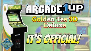Golden Tee 3D Deluxe Officially Announced by Arcade1up (Finally)