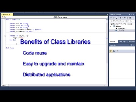 Object Oriented Programming 2 – Class Library Files