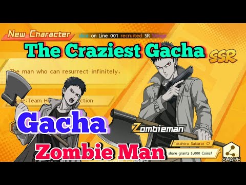 One Punch Man The Strongest | Gacha Zombie Man - The Craziest Gacha