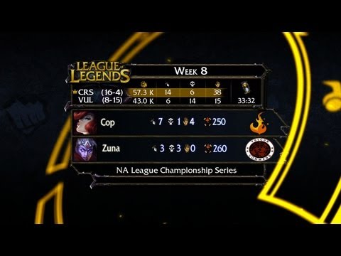 Recap: Curse vs Vulcun - LCS 2013 NA Spring W8D2