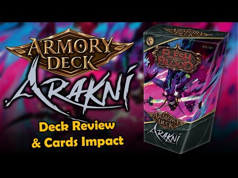 Arakni Armory Deck Review & Card Impact | Flesh and Blood TCG | Go Again! Ep776