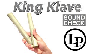 Video thumbnail for 【SOUND CHECK】LP597 King Klave Fiberglass Clave / LP【CLAVES】 by TAKAFUMI PERCUSSION CHANNEL