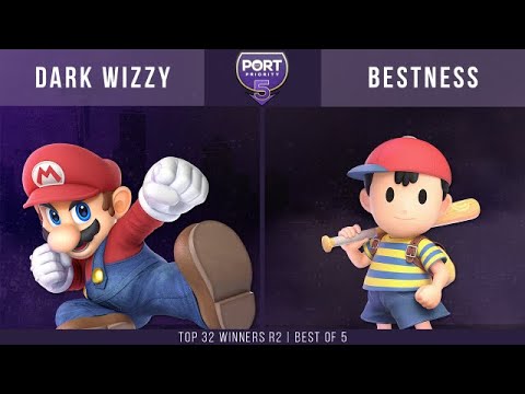 Port Priority 5 - MVG | Dark Wizzy (Mario) vs. Armada | BestNess (Ness) - Top 32 Winners R2