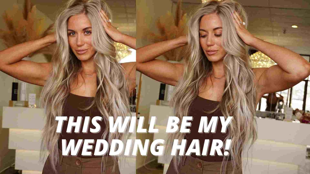 VLOG! come with me to get fresh 24 extensions... this will be my wedding hair!