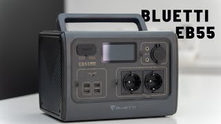 BLUETTI EB55 Portable Power Station 537Wh - відео 2