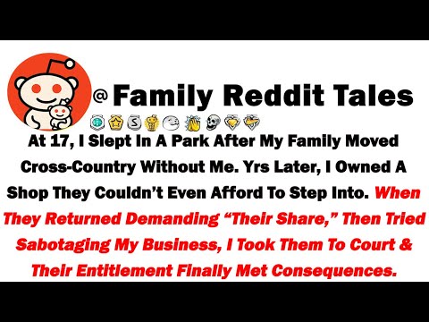 At 17, I Slept In A Park After My Family Moved Cross-Country Without Me. Years Later, I Owned A Shop