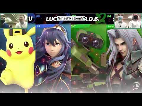 NadiA & Beezy (B) vs. Delta & Pongo (G) - Winners Semis - Smashkatoon 57