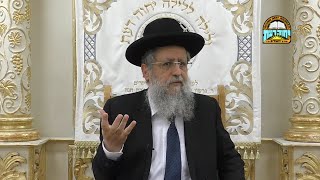 הרב דוד יוסף - כיסוי הכובע בשבת מפני הגשם