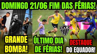 GIRO DO GALO DESTE DOMINGO (21/06): ÚLTIMO DIA DE FÉRIAS, TREINO E ALAN FRANCO É DESTAQUE NA COPA!
