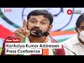 Congress Leader Kanhaiya Kumar Addresses From Congress Headquarters In New Delhi