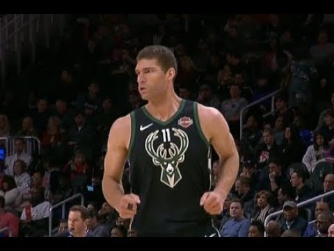 Brook Lopez Highlights vs Hawks RS19G42 - 9 Pts (13.01.19)